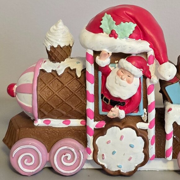 NWT - Christmas Gingerbread Waffle Train - Picture 3 of 5